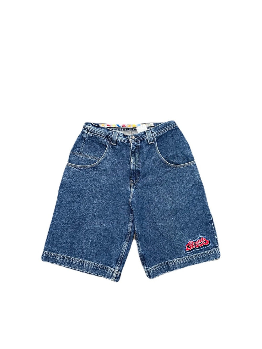 Vintage JNCO Jean Shorts Mens 34 Baggy 90s Shorts PR8’S 246 Jorts USA Made